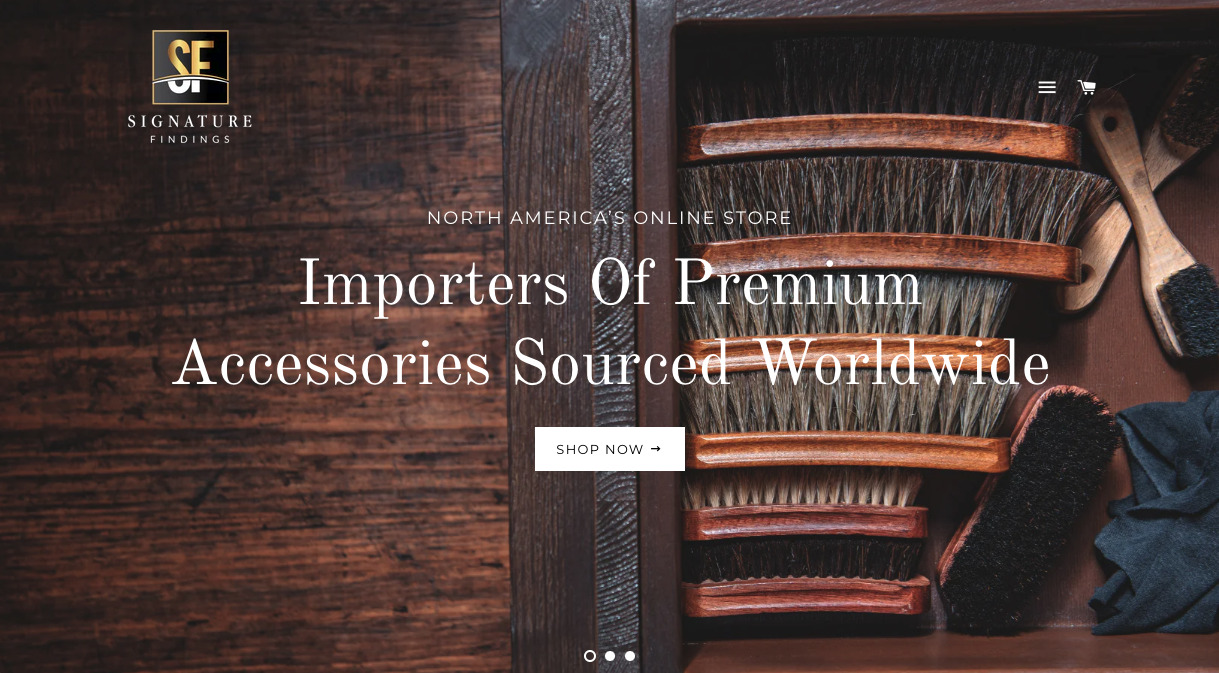 Signature Findings Importers of premium accessories sourced worldwide