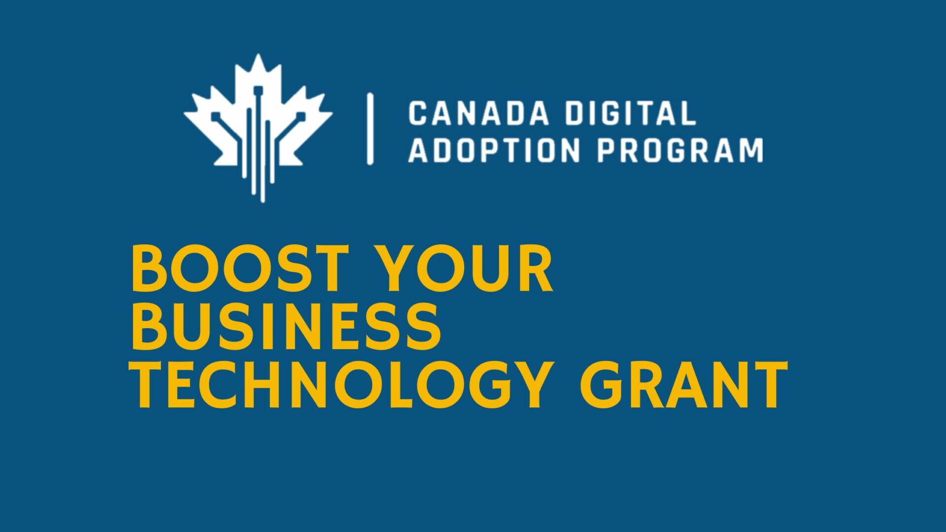Grow Your Business Online Grant by CDAP