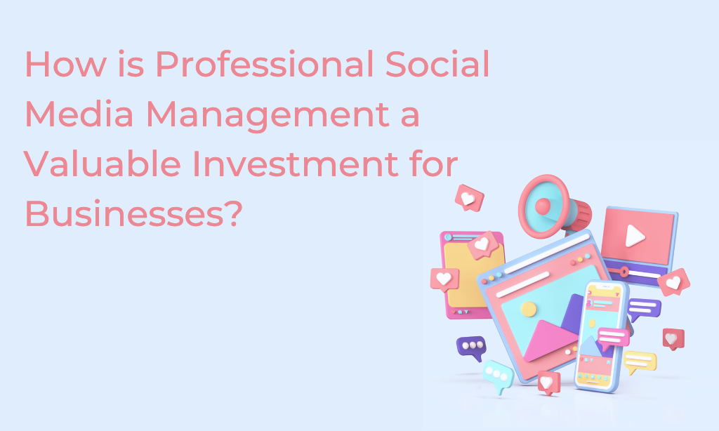 How Professional Social Media Management is a Valuable Investment for Businesses?