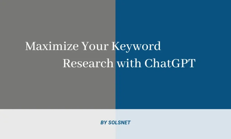Research with ChatGPT